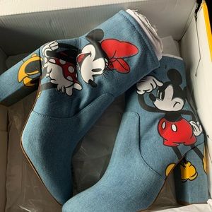 ALDO x Disney Stepinmagic Denim Boots
